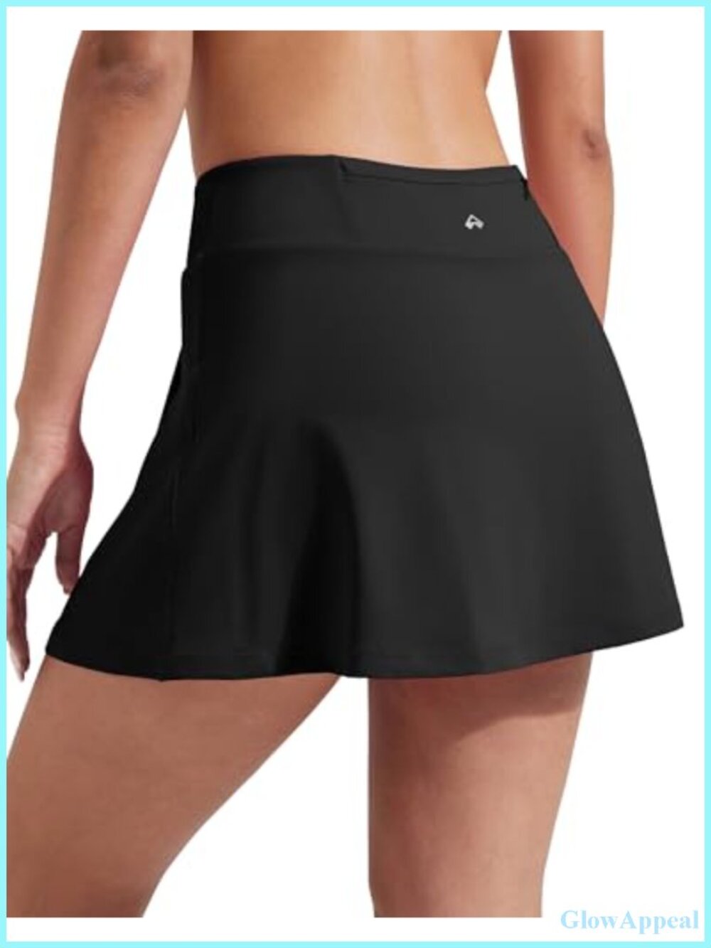 Women's High Waisted Pleated Tennis Skort with Built-in Shorts UPF 50+ Pockets